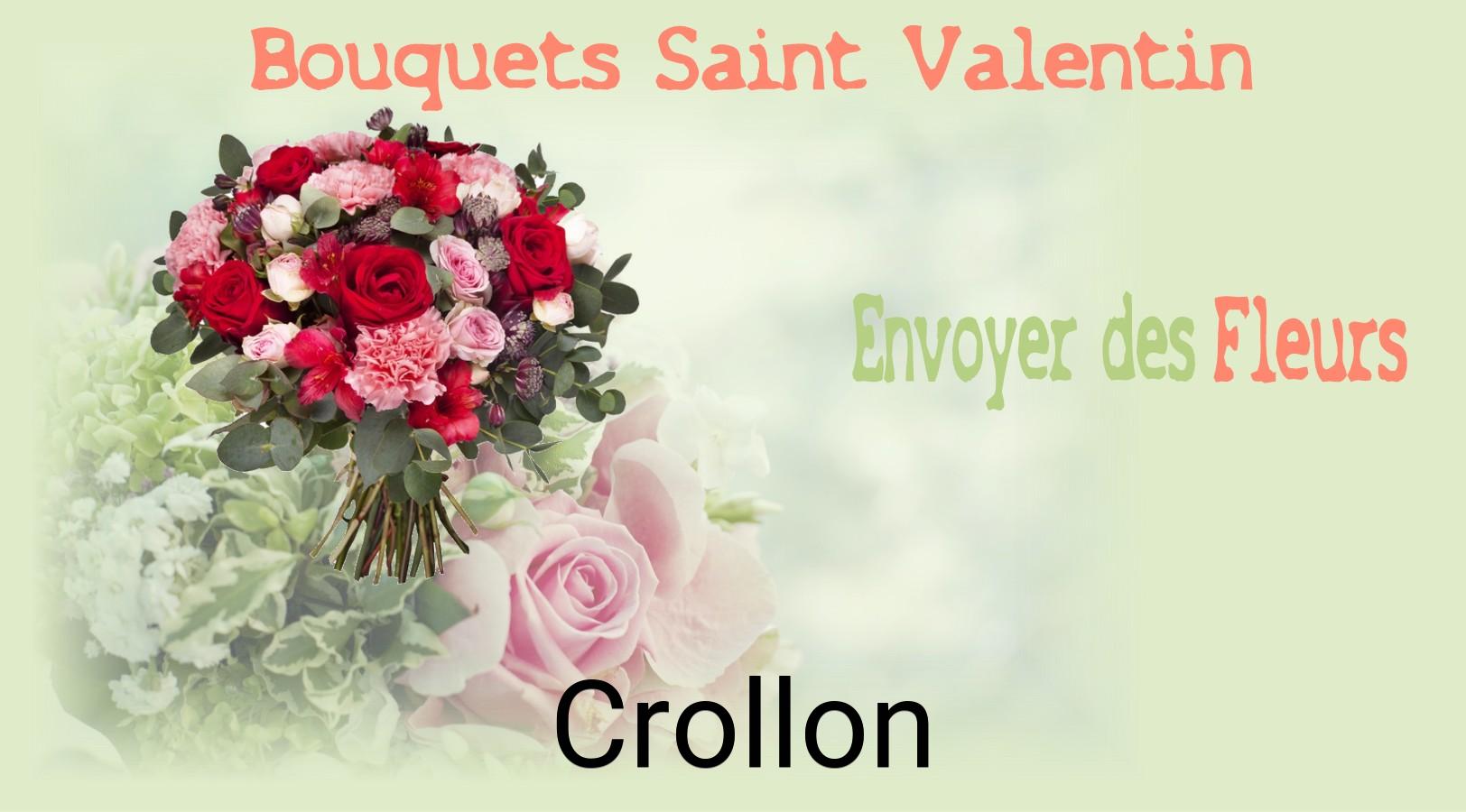 Roses de Saint-Valentin livrées à Crollon